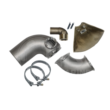 HDI Marine Stainless Steel Mixing Elbow Kit suitable for Volvo Penta 3830988, 3829021 and 865075
